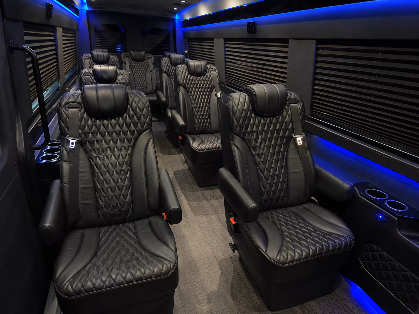 lowell 10 passenger sprinter van inside