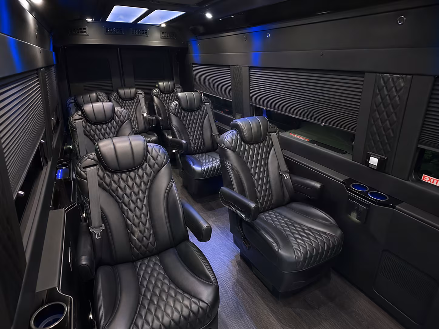 lowell 18 passenger sprinter van inside