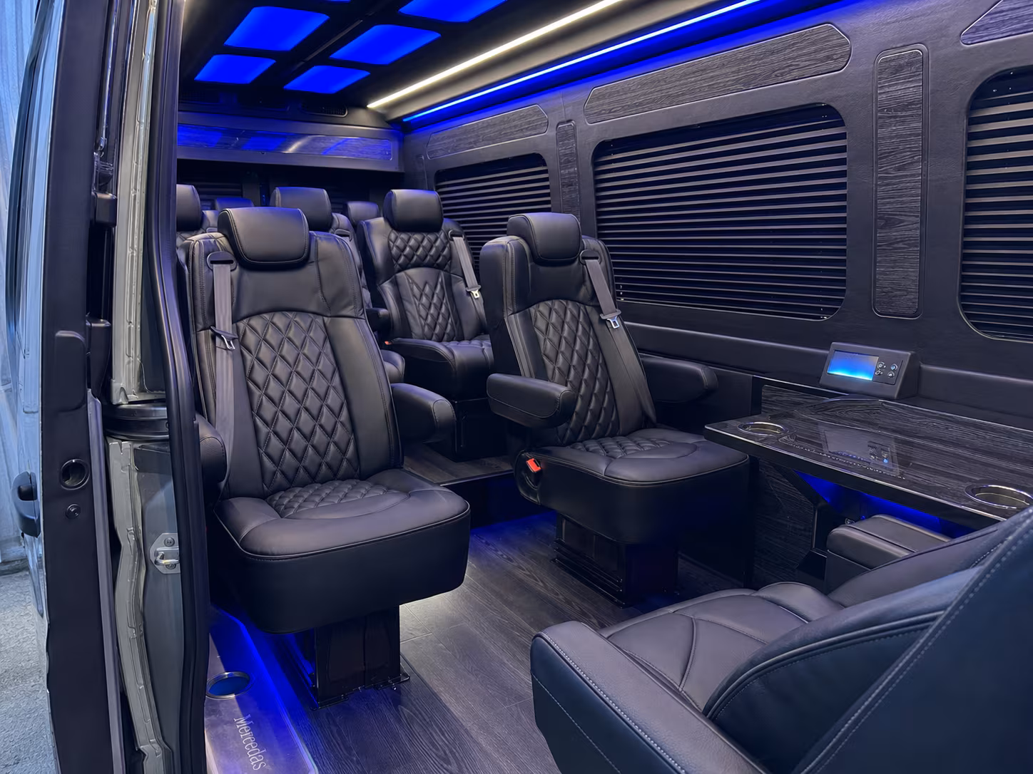 lowell 20 passenger sprinter van inside