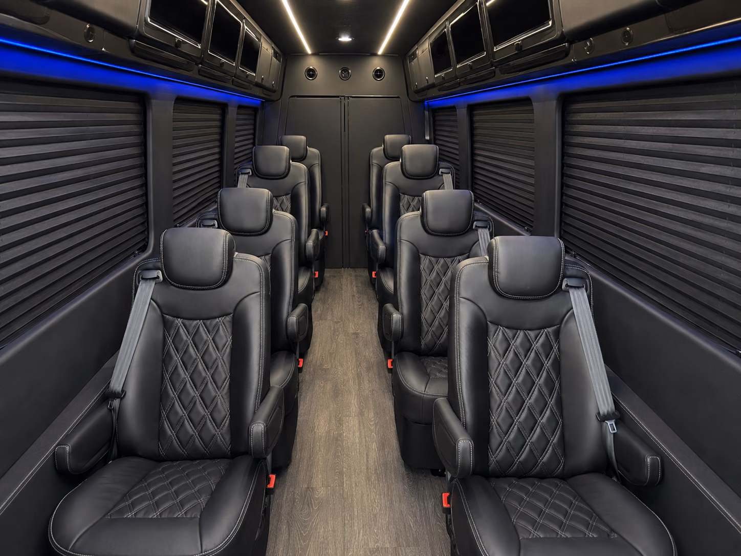 lowell 20 passenger sprinter van interior