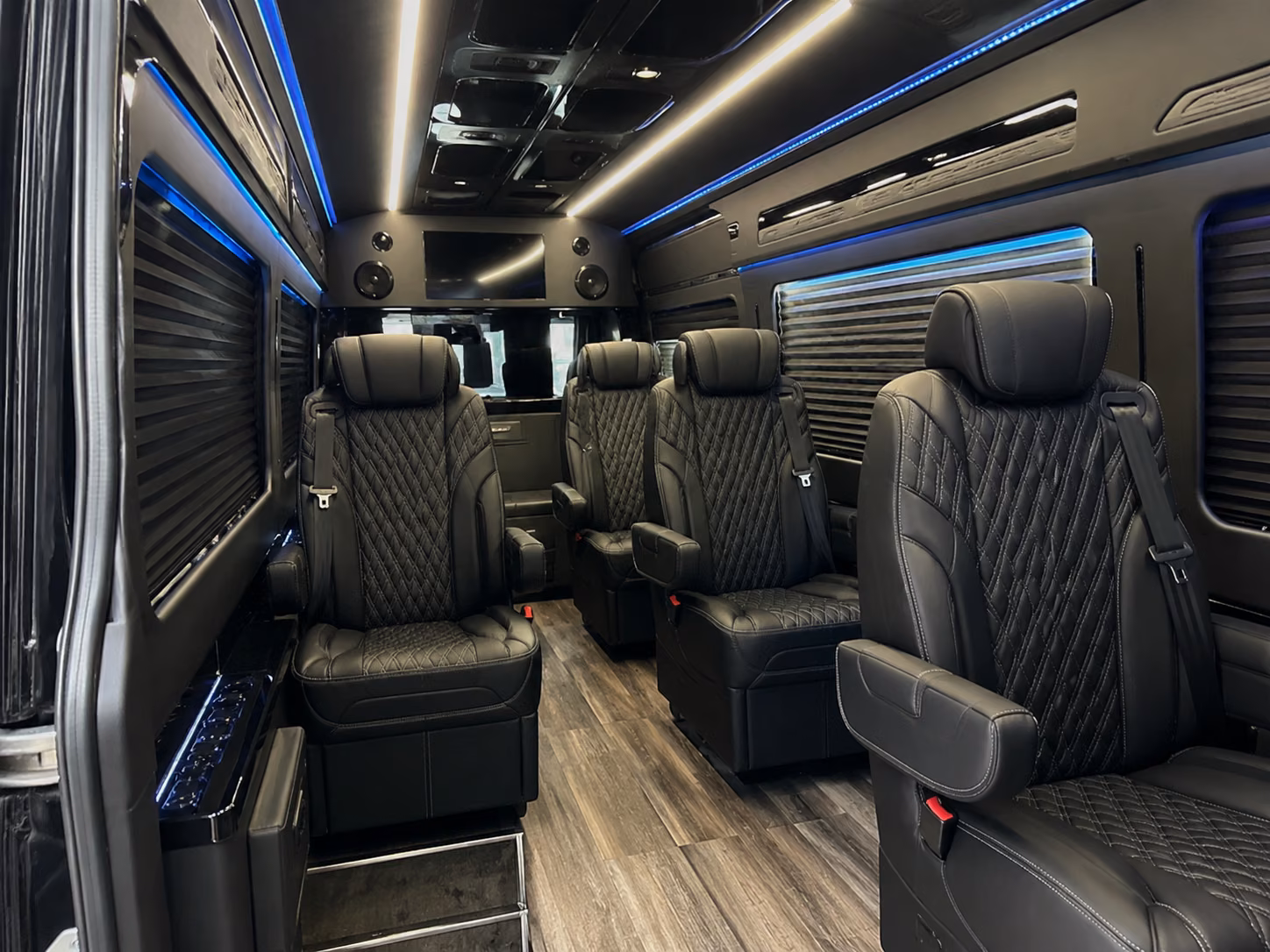 lowell 8 passenger sprinter van inside